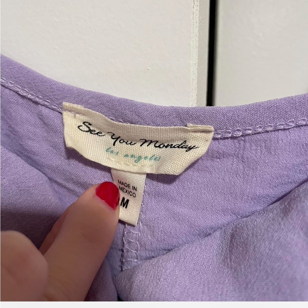 Elegant Lavender Sleeveless Dress NOT FOR SALE - Picture 2 of 3